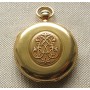 Карманные часы, репетир четвертной, PATEK PHILIPPE, 1862г., золото 750 проба, 106.6грамма, 49мм. Швейцария, Женева. Герб князей Урусовых.